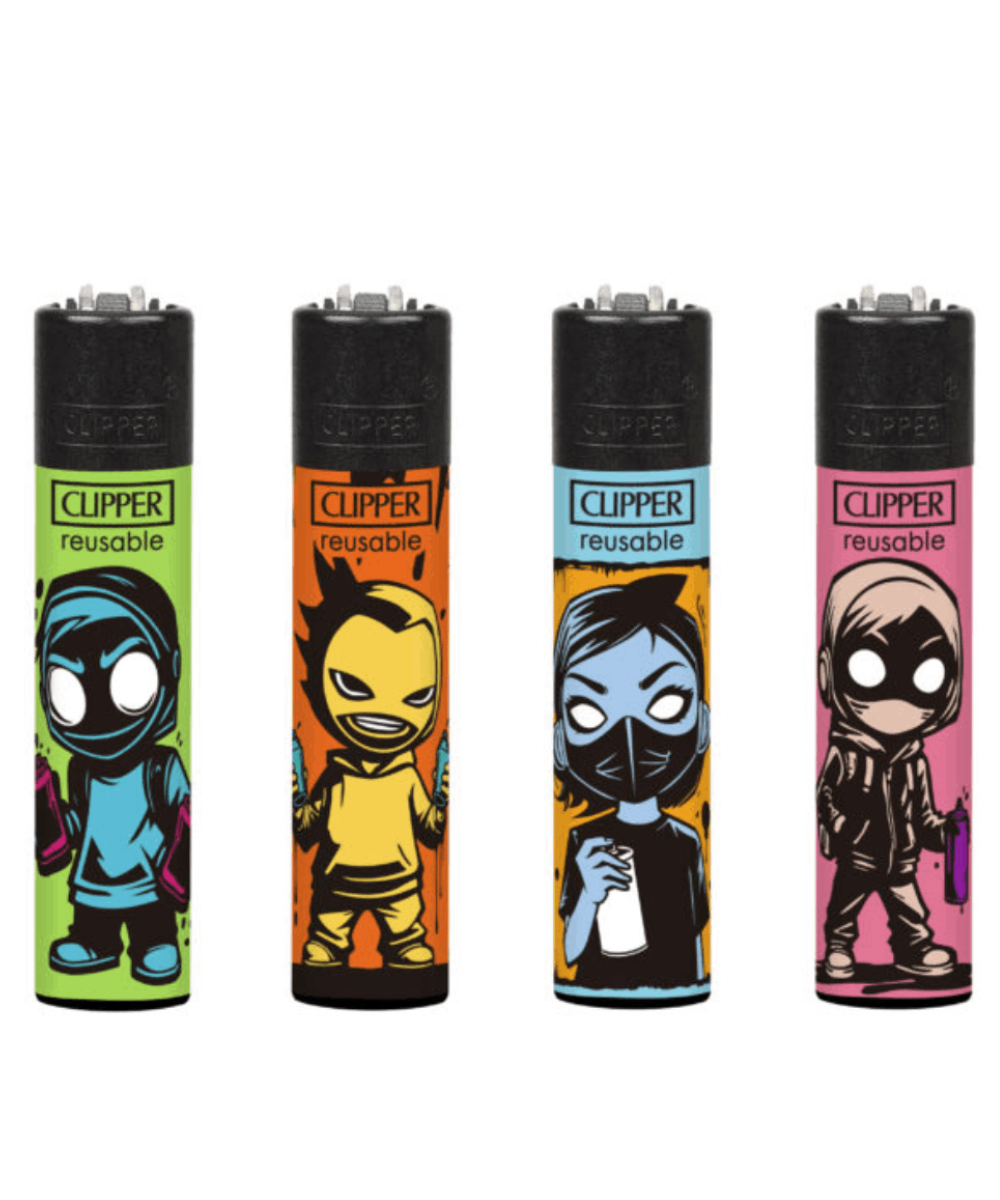CLIPPER LIGHTERS - URBAN GRAFFITI