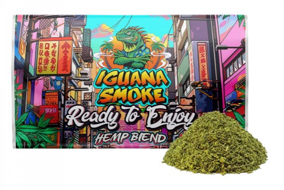 IGUANA SMOKE - CBD HEMP SHAKE BLEND - 10g POUCH