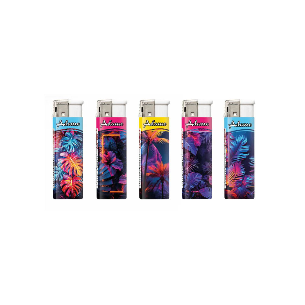 WHOLESALE ELECTRIC LIGHTERS - FULL TRAYS OF 50 LIGHTERS - LOADS OF DIFFERENT DESIGNS