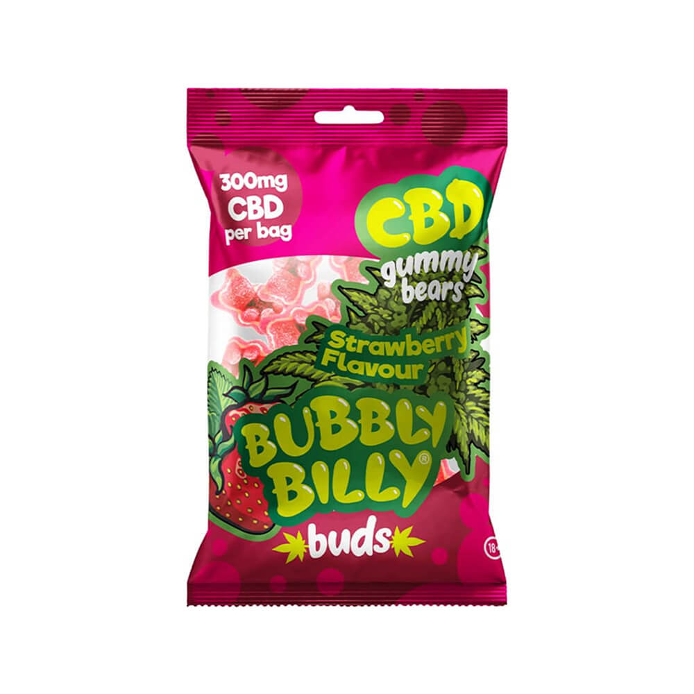 Bubbly Billy Buds 300mg CBD Gummy Bears - Multiple Flavours