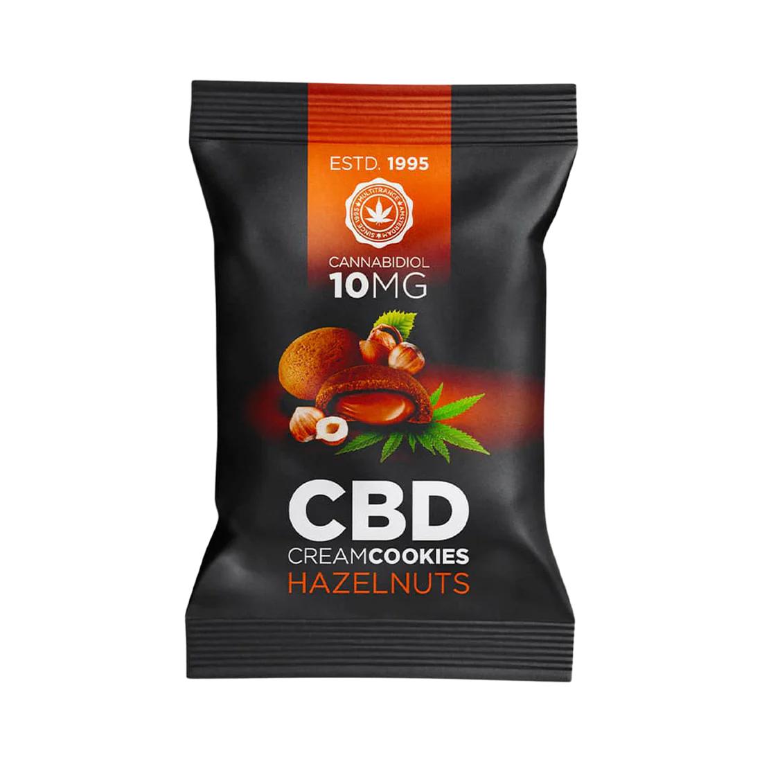 Multitrance: CBD Hazelnut Cream Cookies 10MG CBD