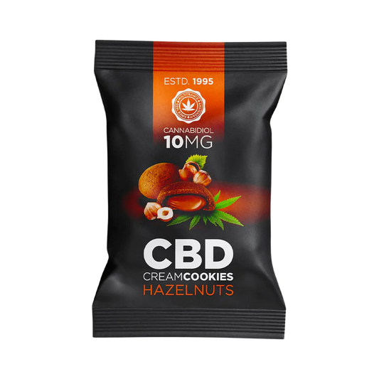Multitrance: CBD Hazelnut Cream Cookies 10MG CBD