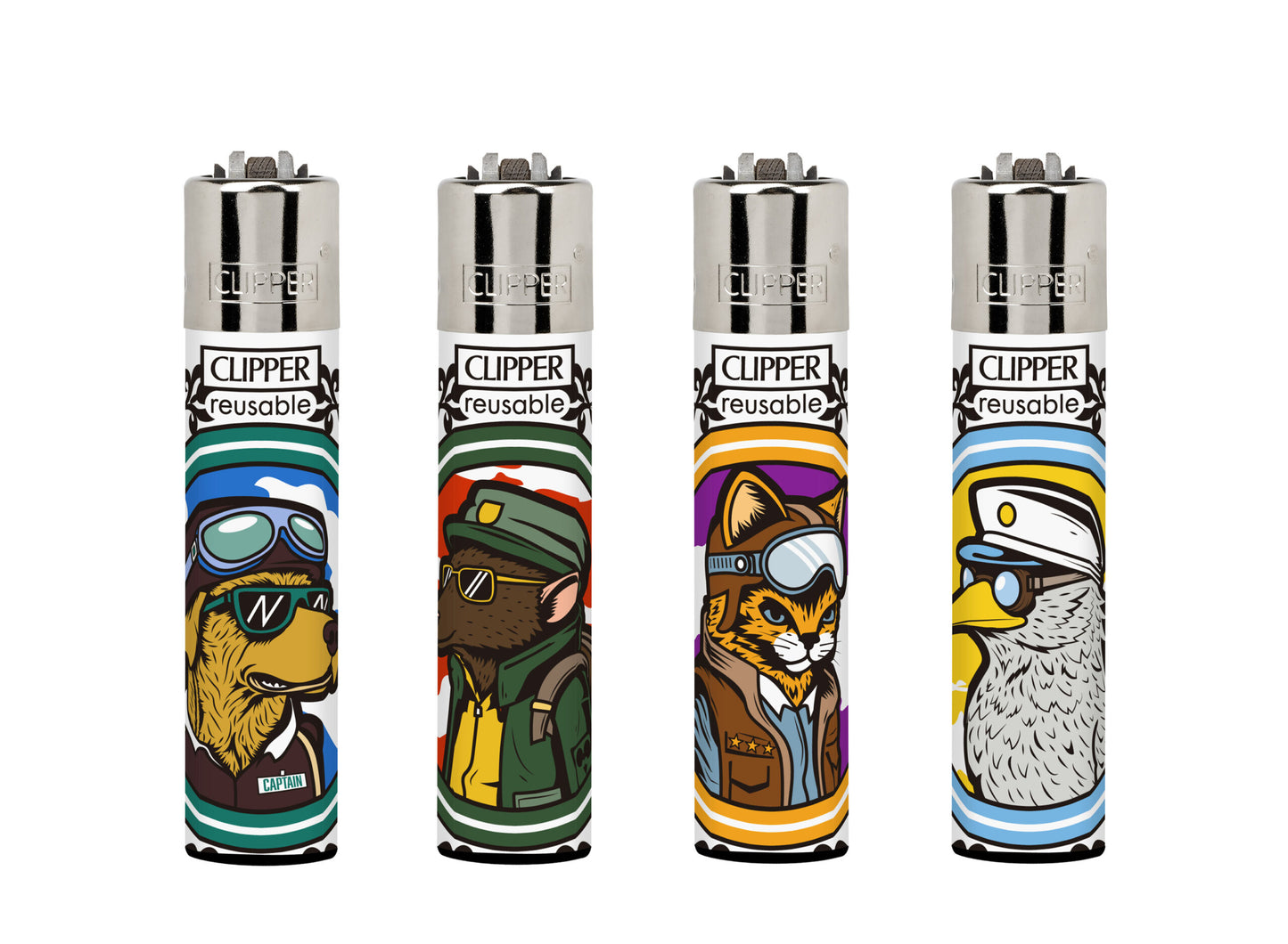 CLIPPER LIGHTERS - ANIMAL PILOTS