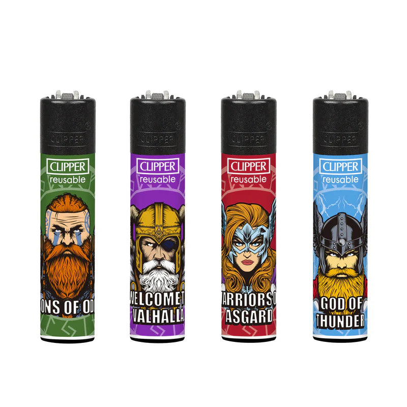 CLIPPER LIGHTERS - NORDIC GODS OF VALHALLA