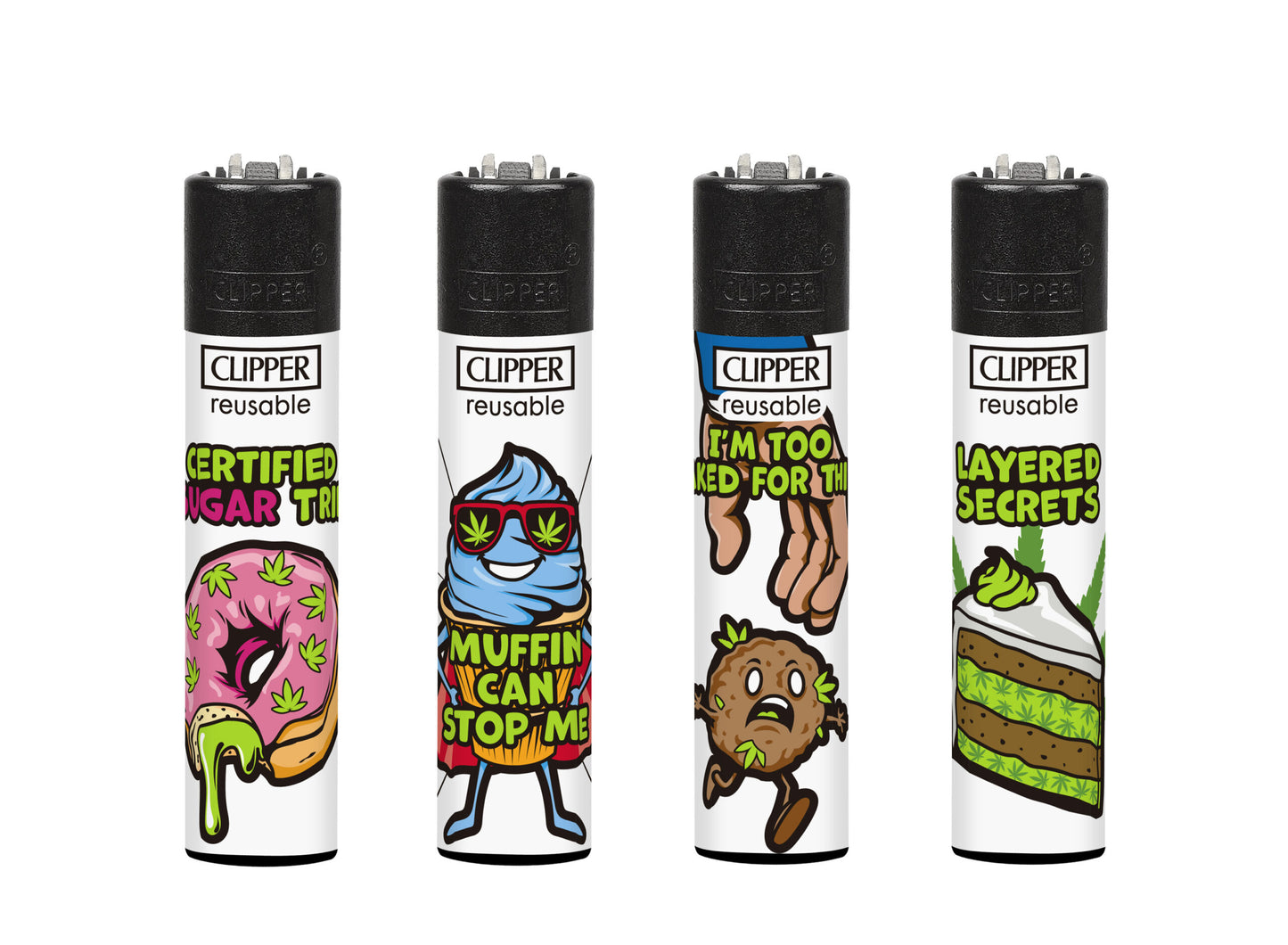 CLIPPER LIGHTERS - GREEN DESSERTS