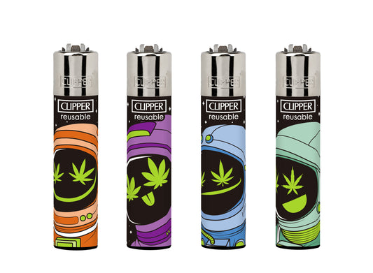 CLIPPER LIGHTERS - WEED ASTRONAUTS