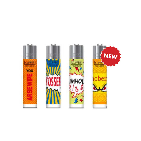 CLIPPER LIGHTERS - VERY NAUGHTY WORDS