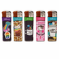 WHOLESALE ELECTRIC LIGHTERS - FULL TRAYS OF 50 LIGHTERS - LOADS OF DIFFERENT DESIGNS