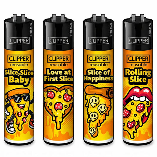 CLIPPER LIGHTERS - TRIPPY PIZZA