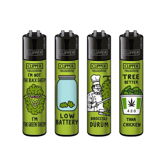 CLIPPER LIGHTERS - THINK GREEN