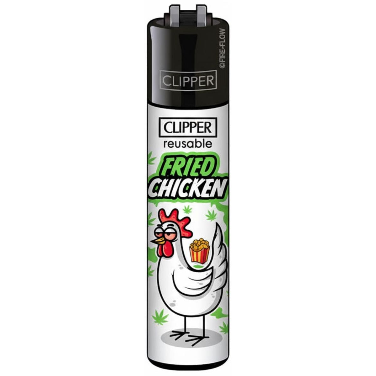 CLIPPER LIGHTERS - GREEN WEED DESIGNS