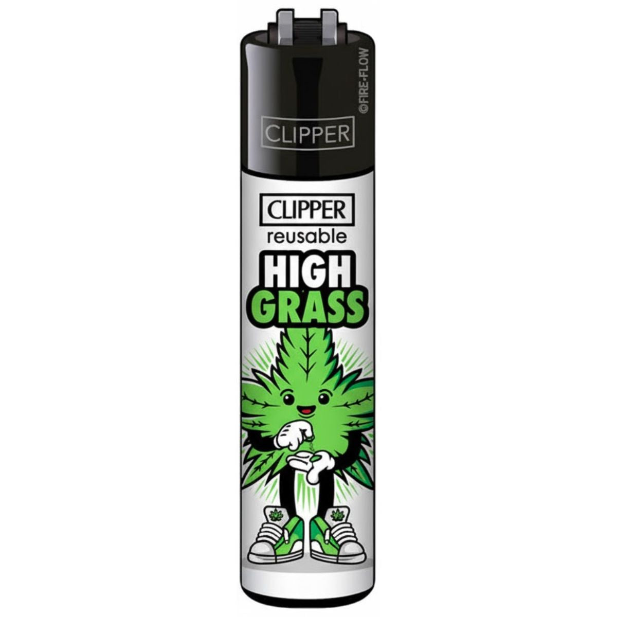 CLIPPER LIGHTERS - GREEN WEED DESIGNS