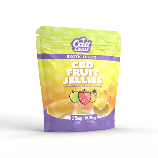 CALI COAST - 500mg CBD FRUIT JELLIES (20 X 25MG)