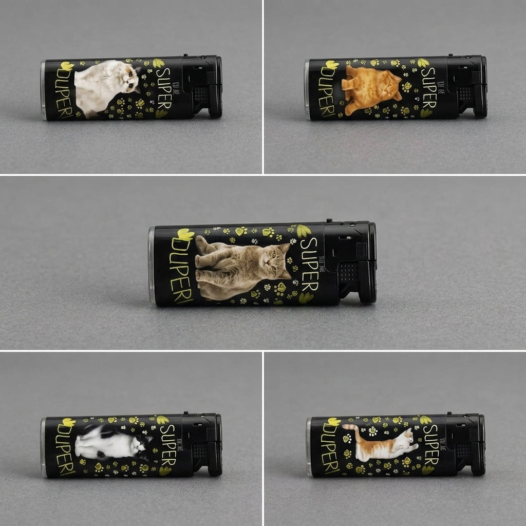 SUPER DUPER CATS - JET FLAME WINDPROOF LIGHTERS