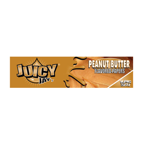 Full Box Of 24 Juicy Jay King Size Flavoured Slim Rolling Paper - Full Box