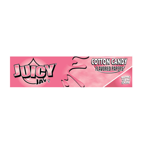 Full Box Of 24 Juicy Jay King Size Flavoured Slim Rolling Paper - Full Box