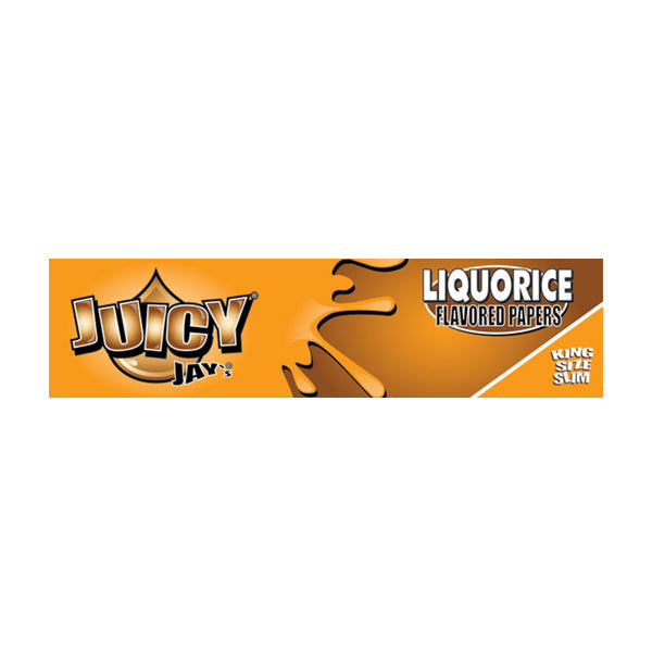 Full Box Of 24 Juicy Jay King Size Flavoured Slim Rolling Paper - Full Box