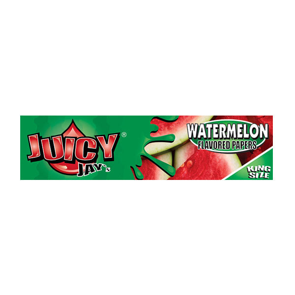 Full Box Of 24 Juicy Jay King Size Flavoured Slim Rolling Paper - Full Box