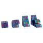 Zengaz Cube ZL-13 Wing Jet Flame Lighters Bundle + 48 Lighters with Cube display stand