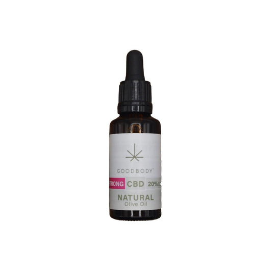 6000mg Goodbody Botanicals CBD 20% Olive Oil - 30ml