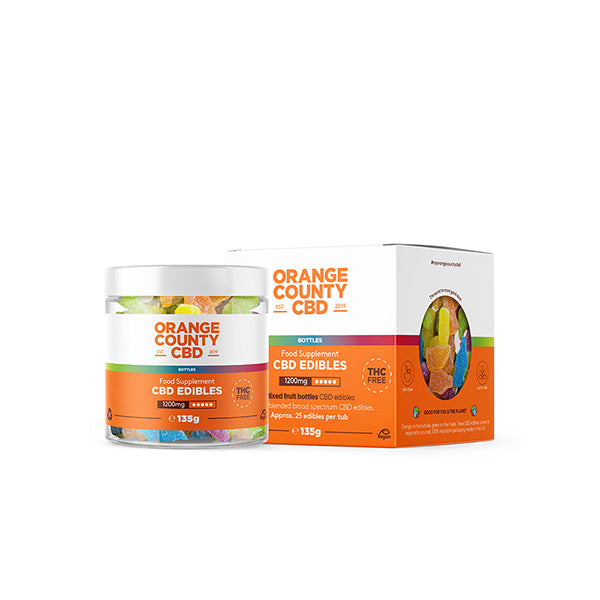 Orange County CBD 1200mg Gummies - Small Pack