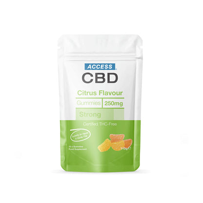 Access CBD Citrus Gummies 250mg CBD (110g)