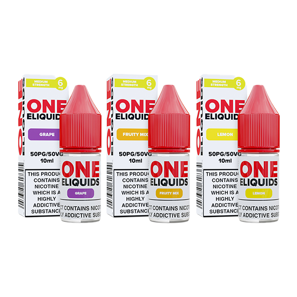 6mg One E-Liquids 10ml (50VG/50PG)
