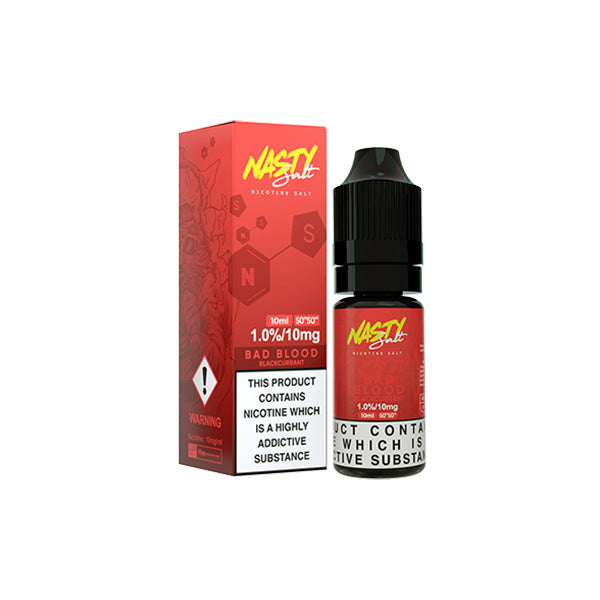 20mg Nasty Salts 10ml Nic Salts (50VG/50PG)