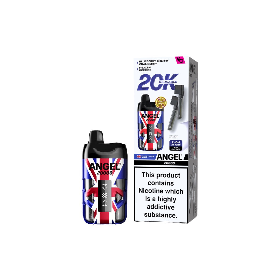 20mg Angel 20000 Duel Prefilled Pod Vape Kit 20000 Puffs