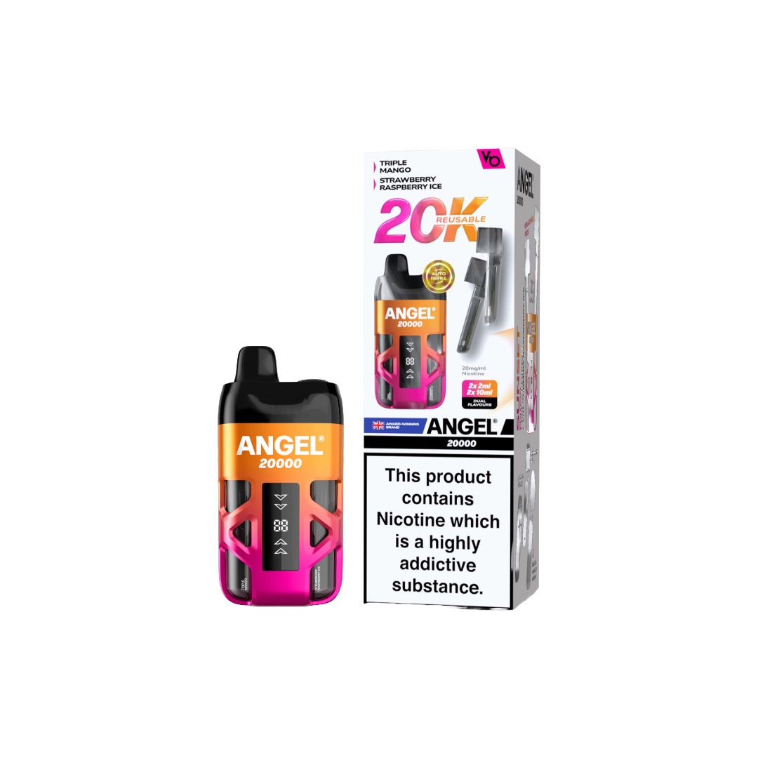 20mg Angel 20000 Duel Prefilled Pod Vape Kit 20000 Puffs