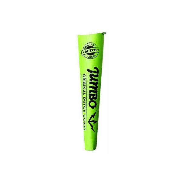 Jumbo King Sized Premium Dutch Cones Pre-Rolled  - Green FULL BOX 32 Packs (96 Cones)