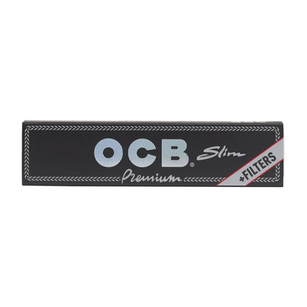 OCB King Size Slim Premium Papers + TIPS - FULL BOX OF 32 PACKS