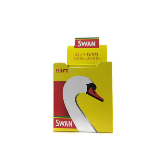 24 x 9 Swan Extra Length Flints - FULL BOX OF 24 PACKS