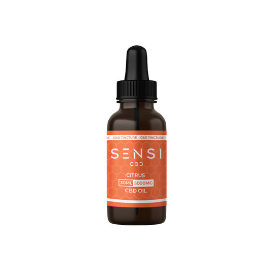 Sensi CBD 5000mg CBD Broad-Spectrum Tincture Oil 30ml (BUY 1 GET 1 FREE)