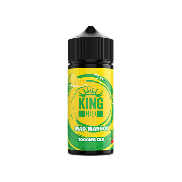 King CBD 1000mg CBD E-liquid 120ml (80VG/20PG) (BUY 1 GET 1 FREE)