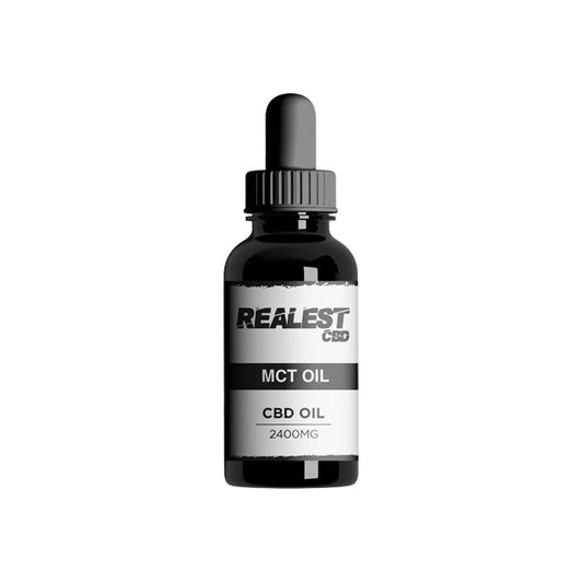 Realest CBD 2400mg Broad Spectrum CBD MCT Oil - 30ml (BUY 1 GET 1 FREE)