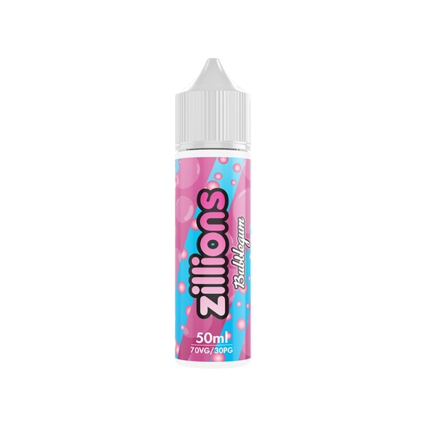 BULK BUY Zillions 50ml Shortfill 0mg (70VG/30PG)