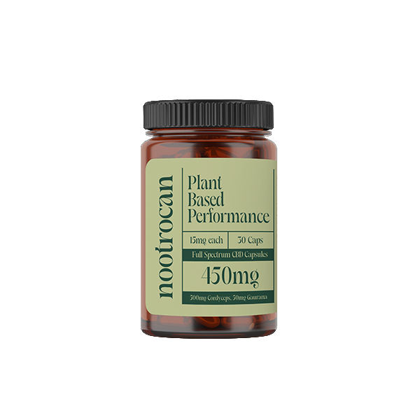 Nootrocan 450mg Full Spectrum CBD + Nootropic Capsules - 30 Caps