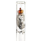 SMO KING 45cm GLASS BONG - LION PRINT (LG24)