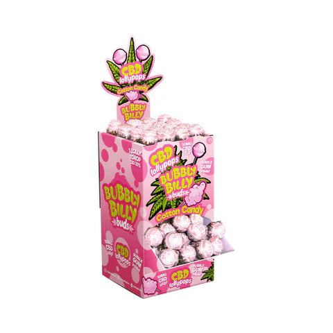 Bubbly Billy Buds CBD Lollipops 10mg CBD - Multiple Flavours