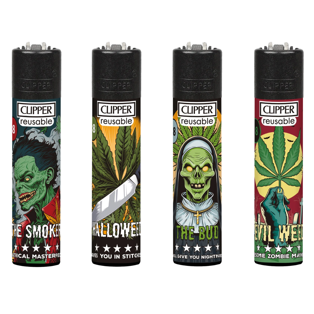 CLIPPER LIGHTERS - HALLOWEEN MOVIES