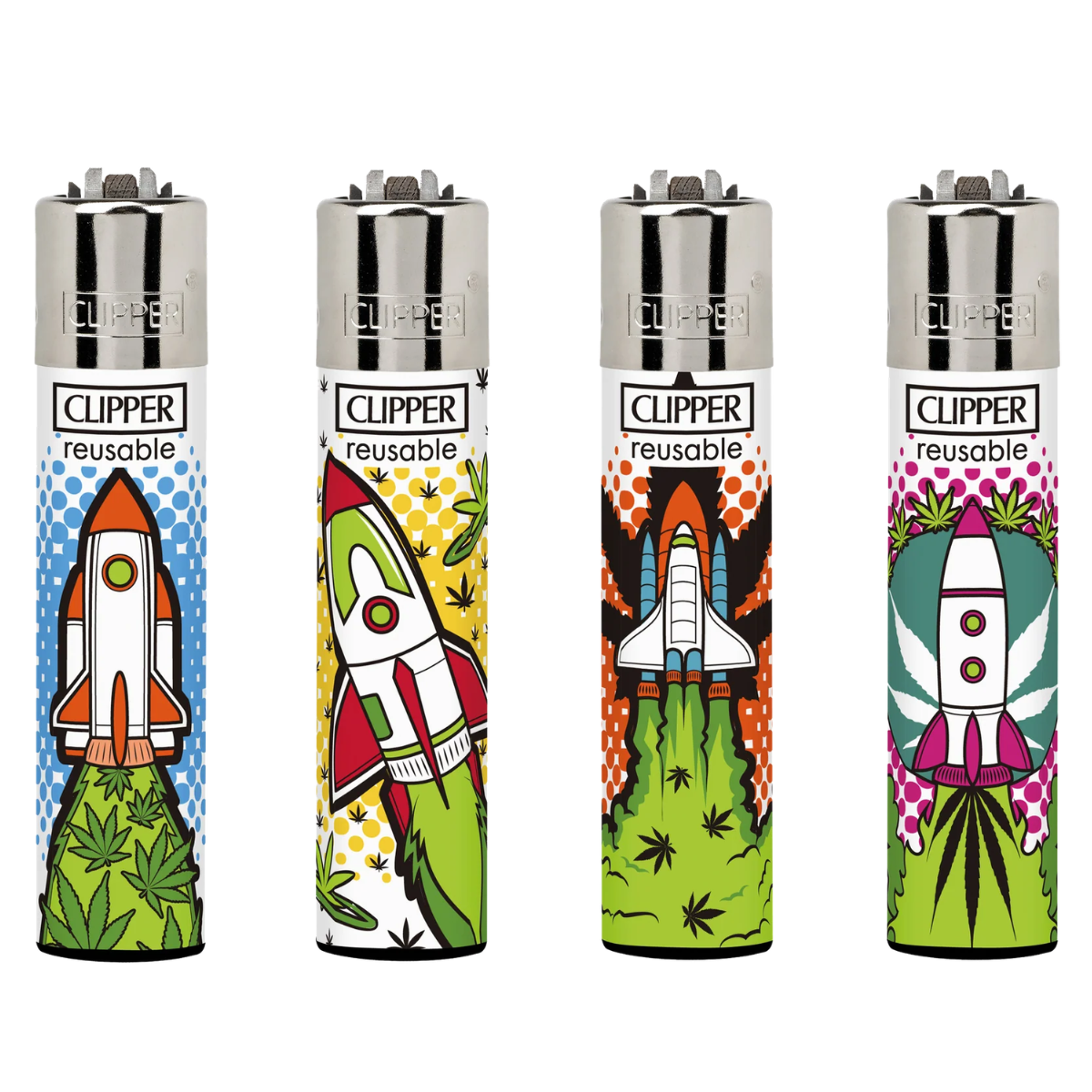 CLIPPER LIGHTERS - ASTROLEAF SPACESHIPS
