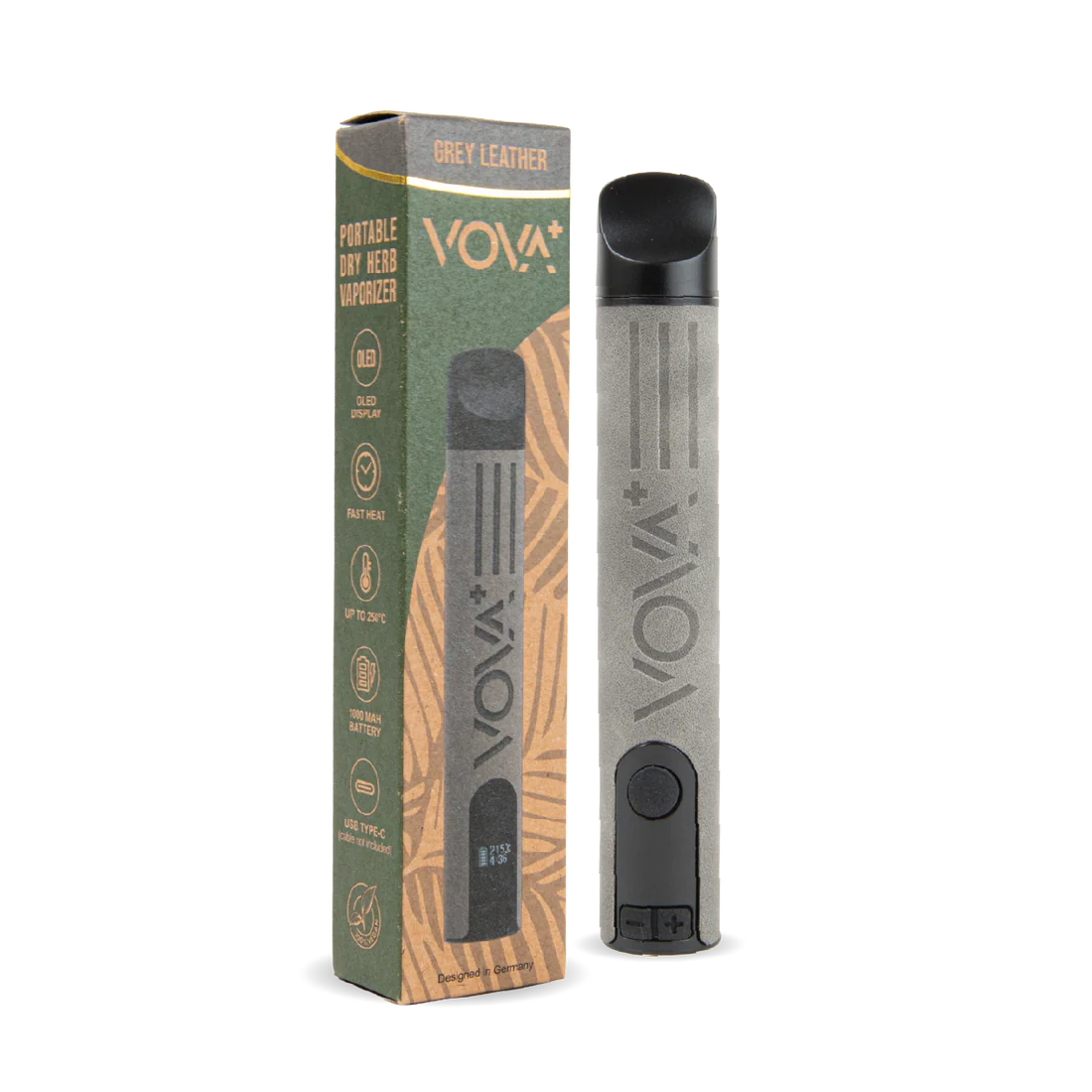 VOVA+ (PLUS) DRY HERB VAPORIZER - SLEEK DESIGN