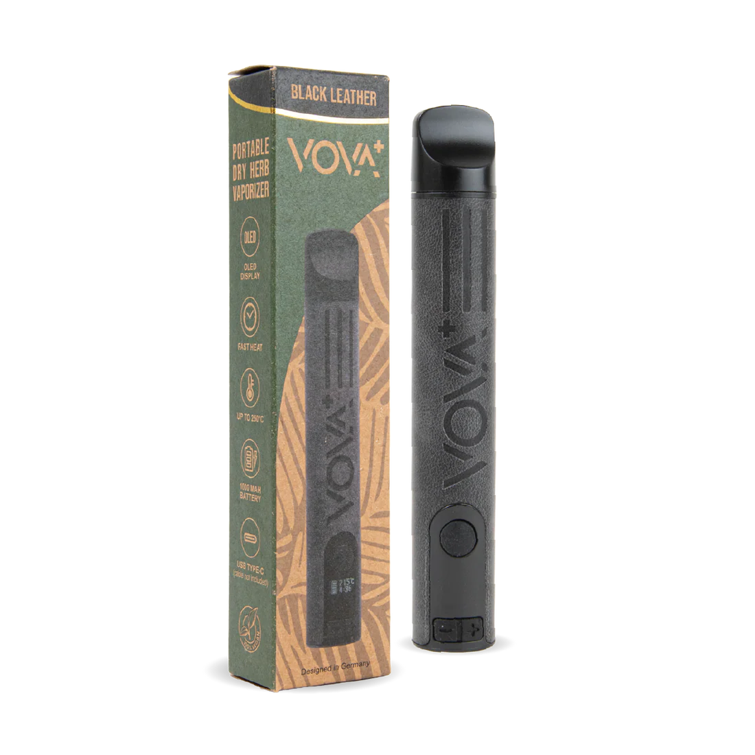 VOVA+ (PLUS) DRY HERB VAPORIZER - SLEEK DESIGN