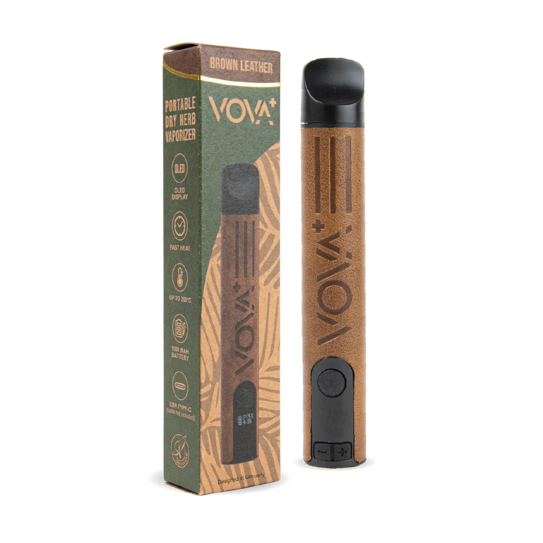 VOVA+ (PLUS) DRY HERB VAPORIZER - SLEEK DESIGN