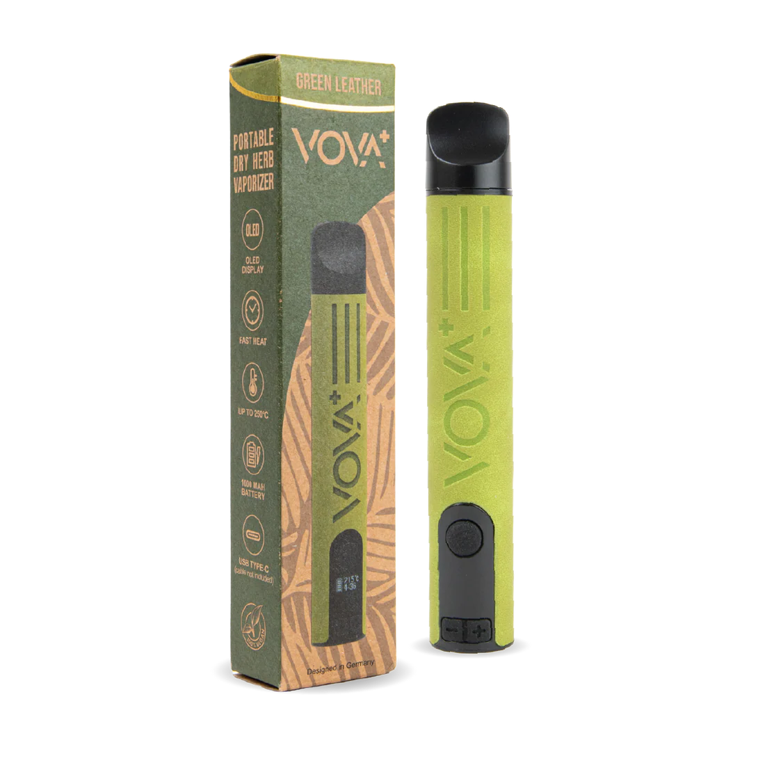 VOVA+ (PLUS) DRY HERB VAPORIZER - SLEEK DESIGN