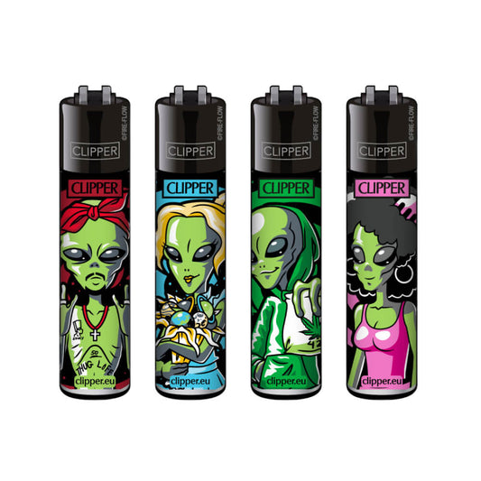 CLIPPER LIGHTERS - ALIENS - ALIEN 2PAC etc