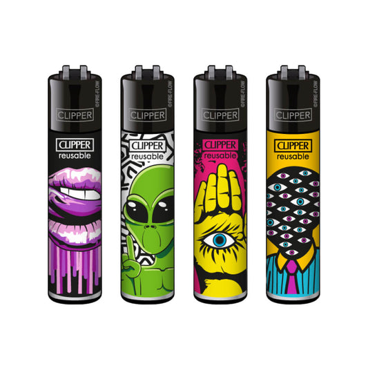 CLIPPER LIGHTERS - ALIEN MARTIANS