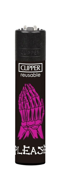 CLIPPER LIGHTERS - SKELETON BONE HANDS