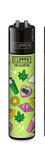 CLIPPER LIGHTERS - 420 GIRLY